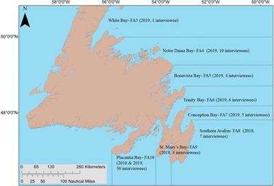 Using fishers’ knowledge to determine the spatial extent of deep-water spawning of capelin (Mallotus villosus) in Newfoundland, Canada